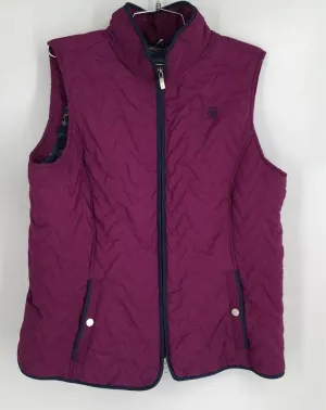 Ariat Women's Purple Ashley Quilted Vest - Size XL