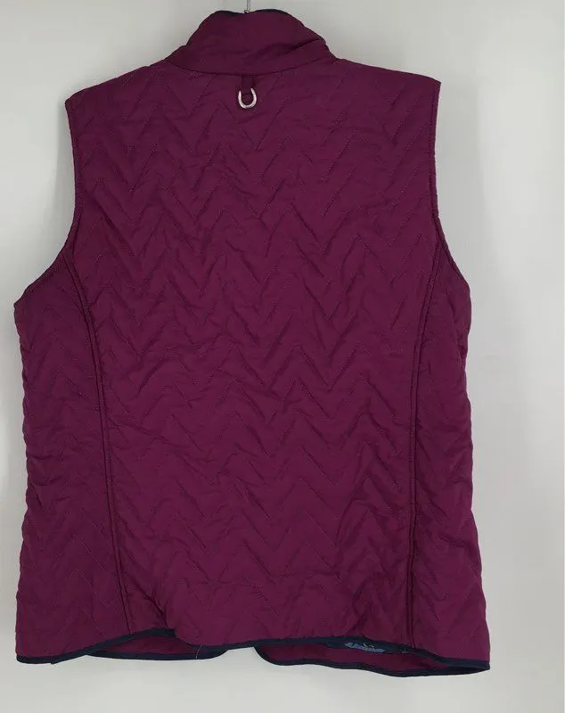 Ariat Women's Purple Ashley Quilted Vest - Size XL