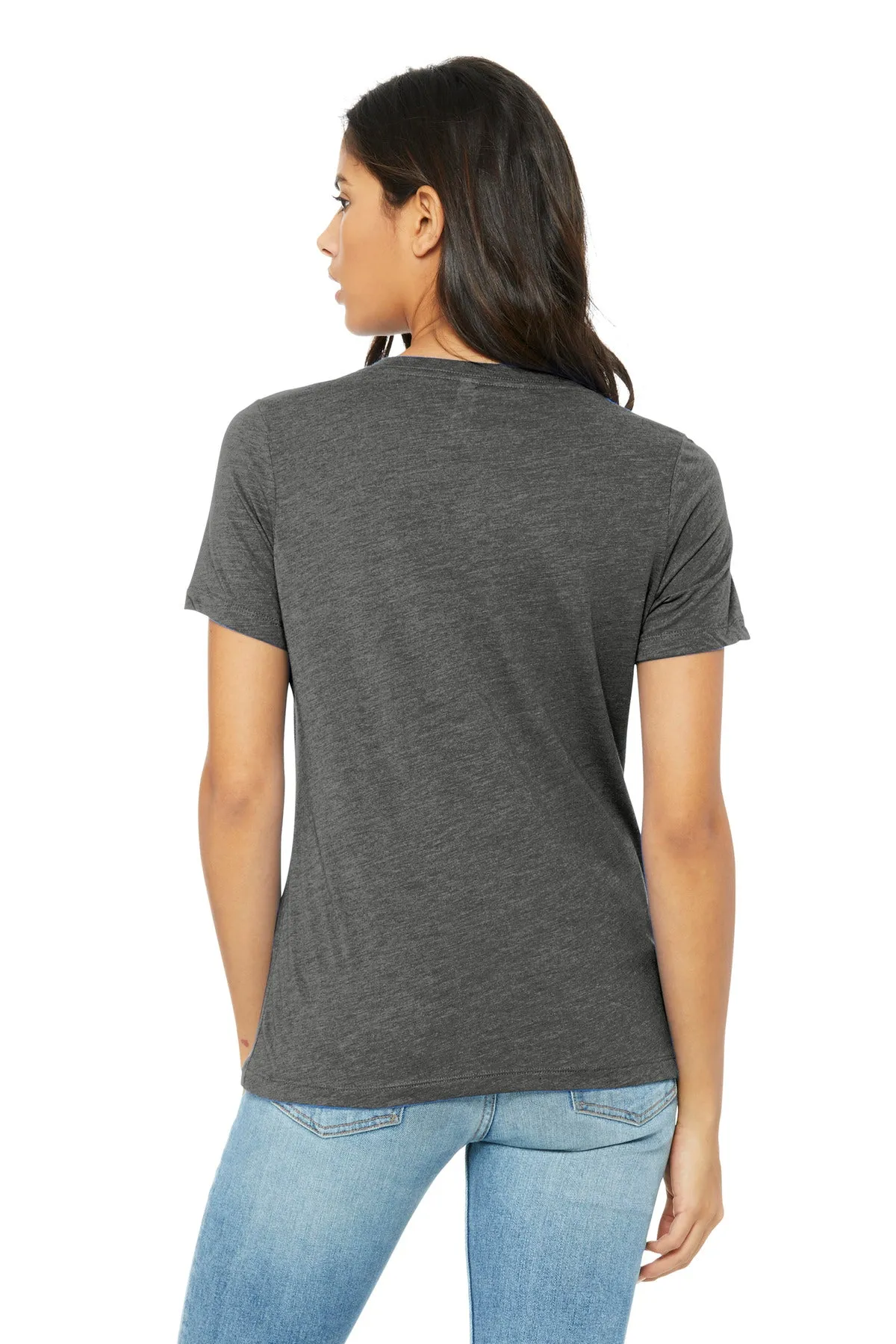 BELLA CANVAS Women's Relaxed Triblend V-Neck Tee BC6415