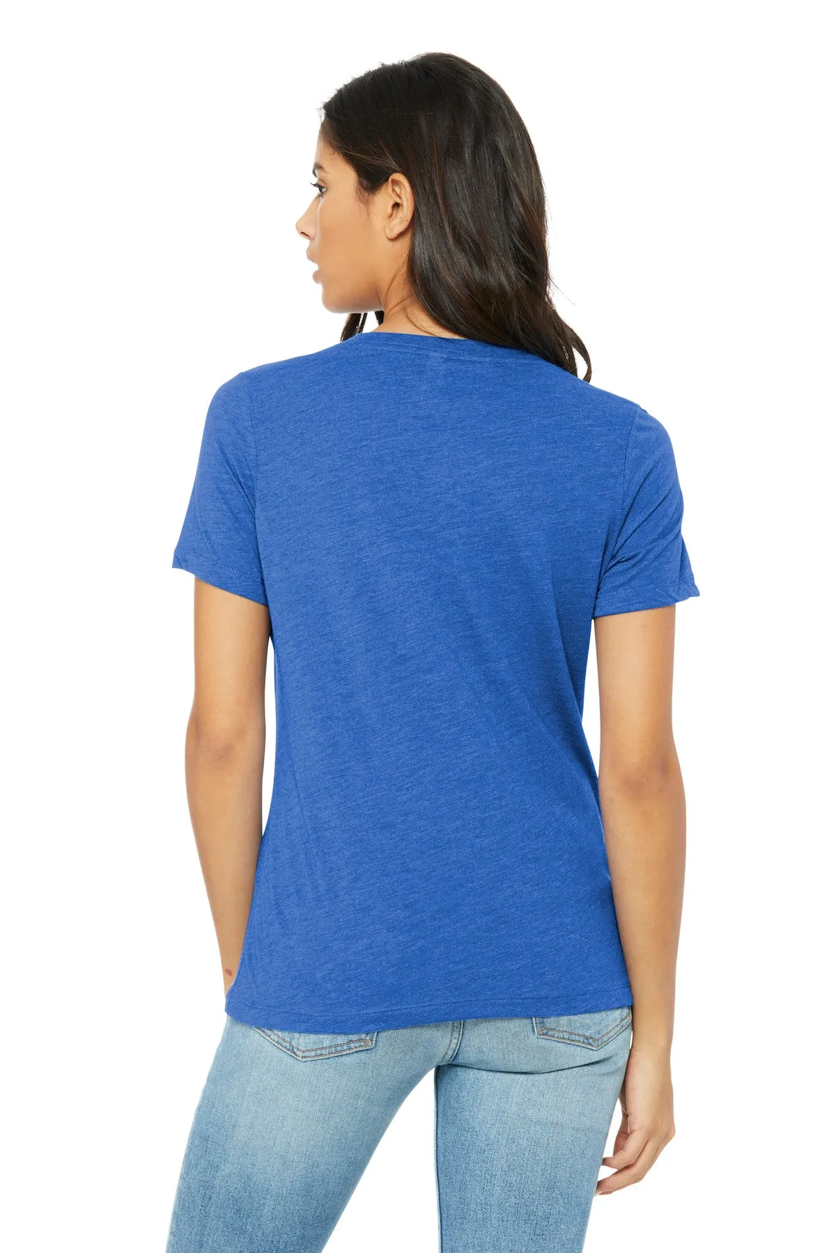 BELLA CANVAS Women's Relaxed Triblend V-Neck Tee BC6415