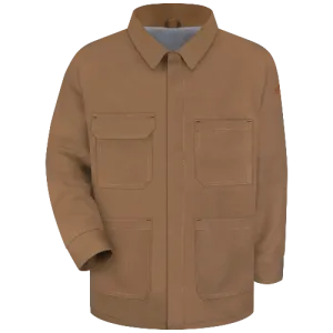 Bulwark JLC6BD Brown Duck Lineman's Coat (Cat 4 - 41 cal/cm)