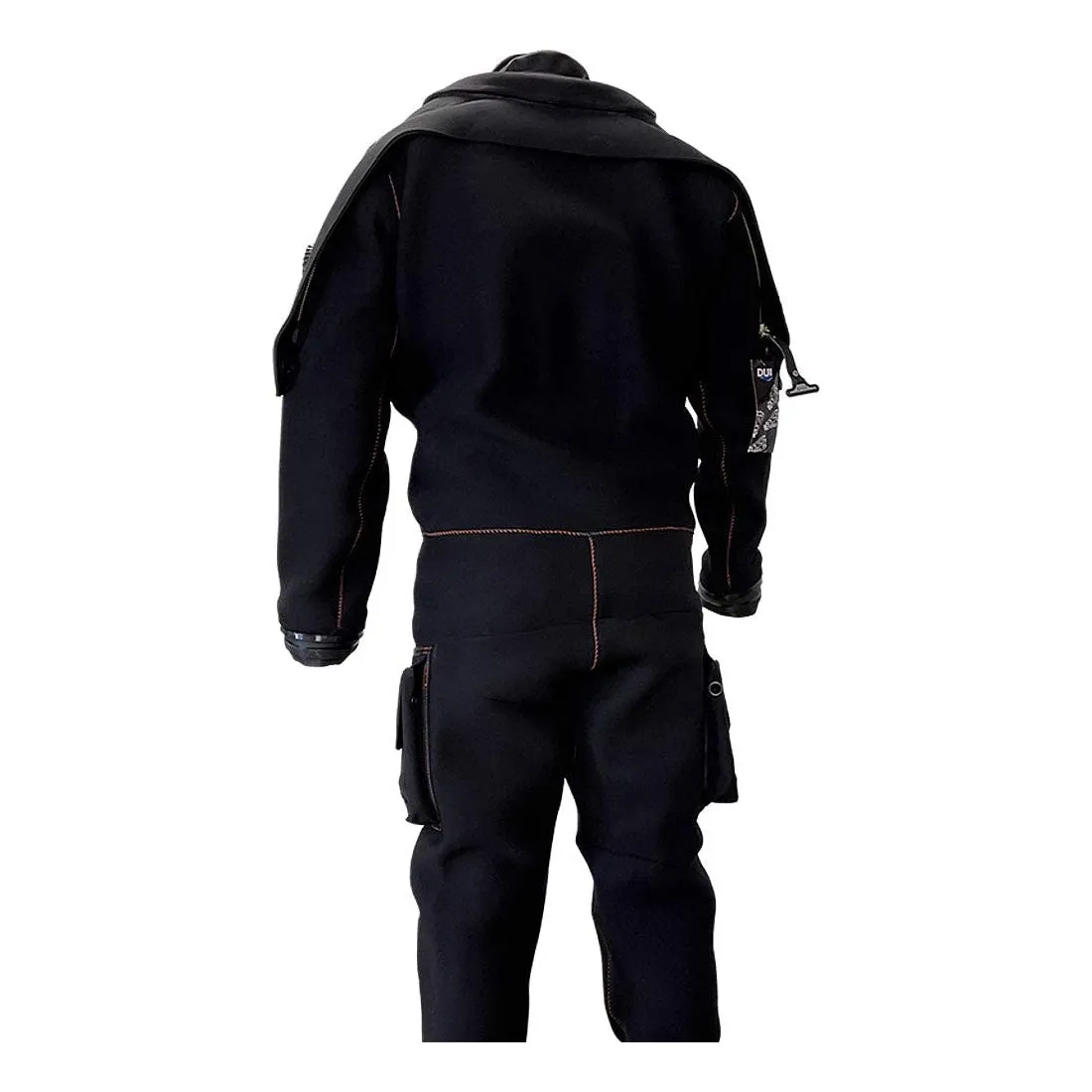 DUI CD300 Sports Mens Scuba Diving Drysuit - Black