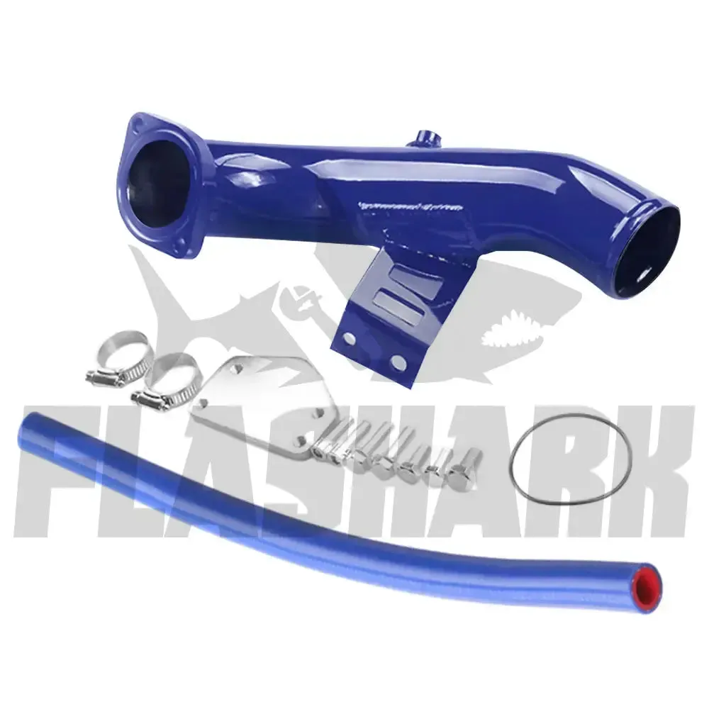 For 2004-2005 6.6L Chevy GMC Silverado LLY Duramax Diesel EGR Delete Kit (Upgraded)