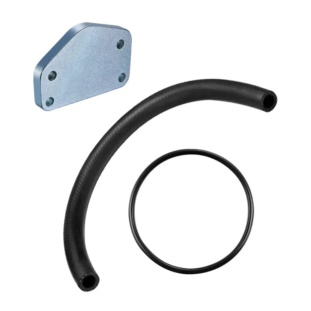 For 2004-2005 6.6L Chevy GMC Silverado LLY Duramax Diesel EGR Delete Kit (Upgraded)