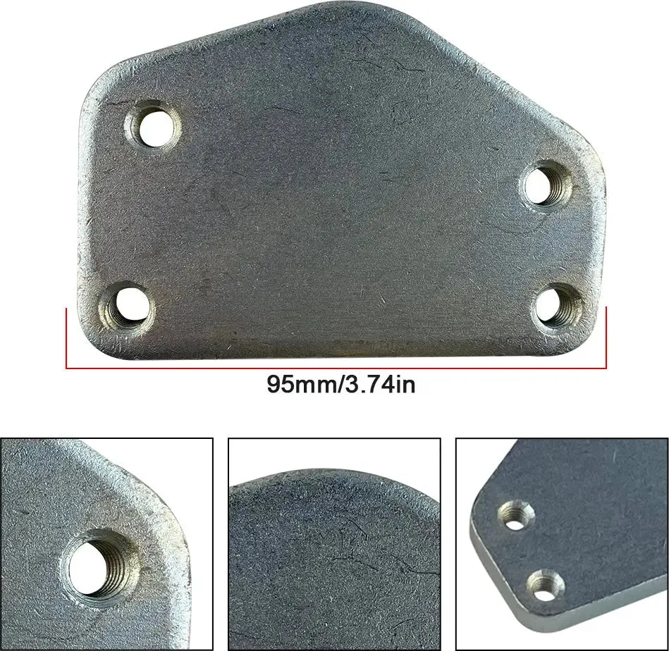 For 2004-2005 6.6L Chevy GMC Silverado LLY Duramax Diesel EGR Delete Kit (Upgraded)