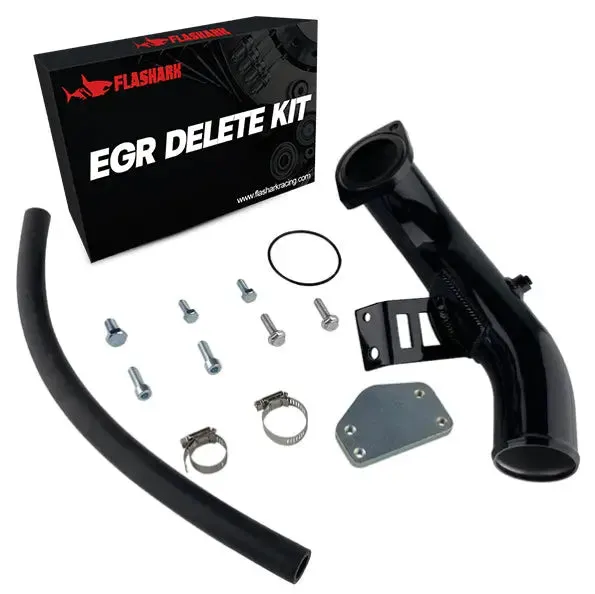 For 2004-2005 6.6L Chevy GMC Silverado LLY Duramax Diesel EGR Delete Kit (Upgraded)