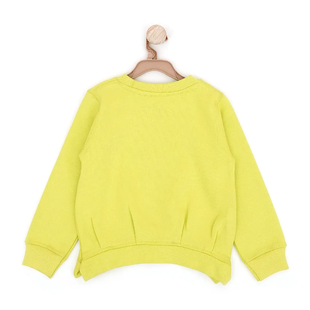 Ruffle Charm Baby Sweatshirt