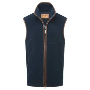 Schoffel Mens Oakham Fleece Gilet - Petrol Blue