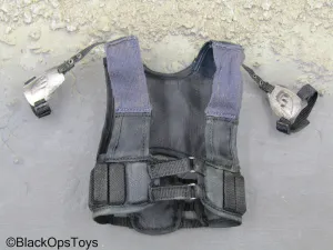 TWD - Morgan Jones - Black Vest w/Shoulder Pads